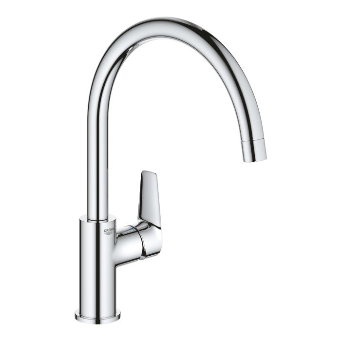 Grohe BauEdge Single-lever Sink Mixer 1/2″ Chrome (31367001) Grohe BauEdge Single-lever Sink Mixer 1/2″ Chrome (31367001)