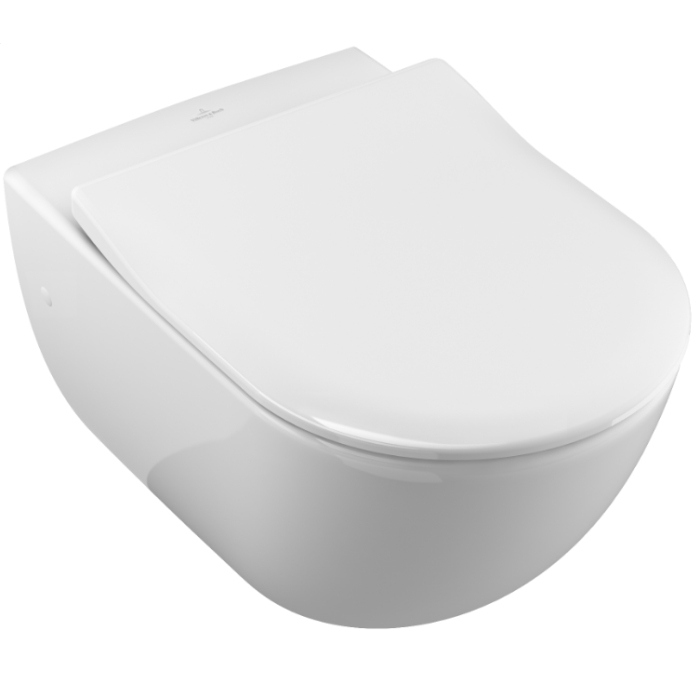 Villeroy&Boch Subway Wall-Mounted WC with Toilet Seat Coverand SoftClose (66001001+9955C101) Villeroy&Boch Subway Wall-Mounted WC with Toilet Seat Coverand SoftClose (66001001+9955C101)