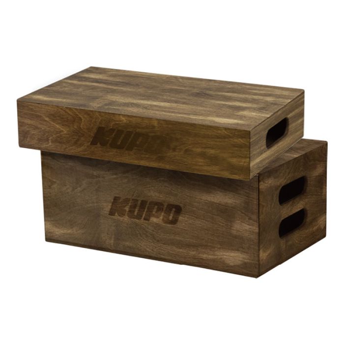 Kupo KAB-008-BST Brown Stained Apple Box - Full - 20" X 12" X 8" Kupo KAB-008-BST Brown Stained Apple Box - Full - 20" X 12" X 8"