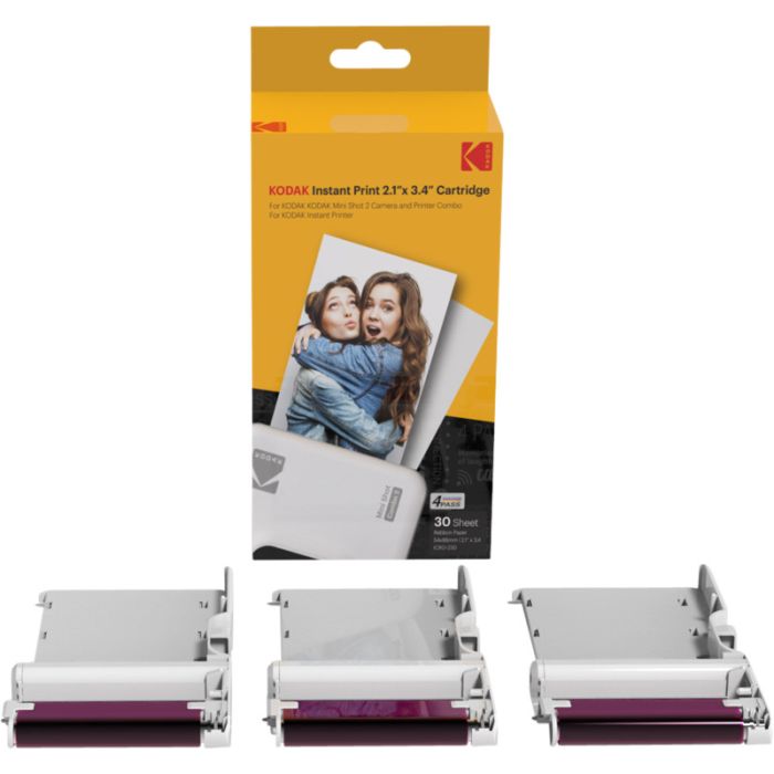 Kodak ICRG-230 Photo Paper White 2.1x3.4 30-pack Kodak ICRG-230 Photo Paper White 2.1x3.4 30-pack