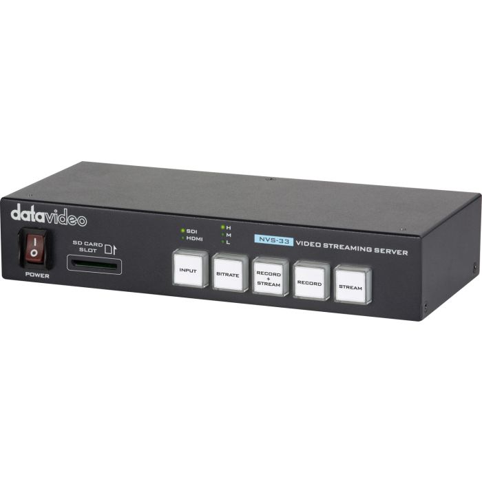 Datavideo NVS-33 H.264 Video Streaming Encoder and MP4 Recorder