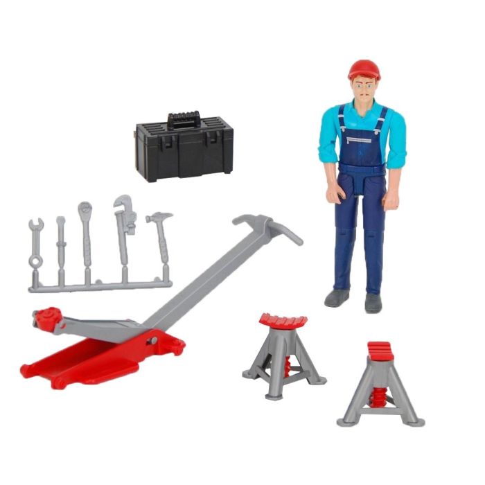 Bruder Figure Set Garage Equipment (62100) Bruder Figure Set Garage Equipment (62100)