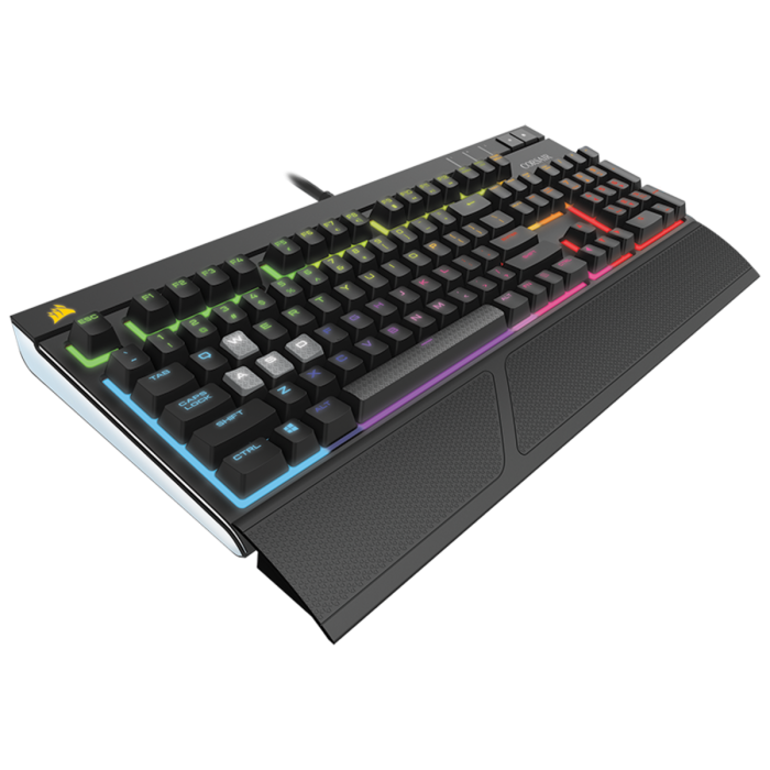 Corsair STRAFE RGB Mechanical Gaming Keyboard - Cherry MX Red - RU (CH-9000227-RU) Corsair STRAFE RGB Mechanical Gaming Keyboard - Cherry MX Red - RU (CH-9000227-RU)