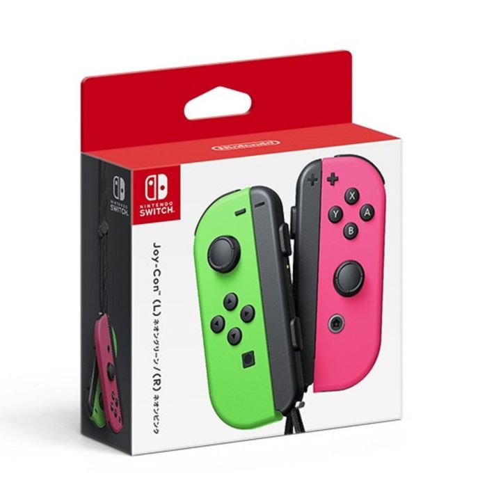 Nintendo Switch Joy-Con Controller Strap Pair - Neon Green and Neon Pink Nintendo Switch Joy-Con Controller Strap Pair - Neon Green and Neon Pink