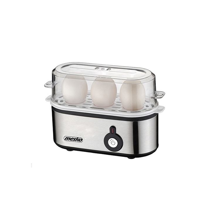 Mesko MS 4485 egg cooker 3 egg(s) 210 W Black,Silver,Transparent Mesko MS 4485 egg cooker 3 egg(s) 210 W Black,Silver,Transparent