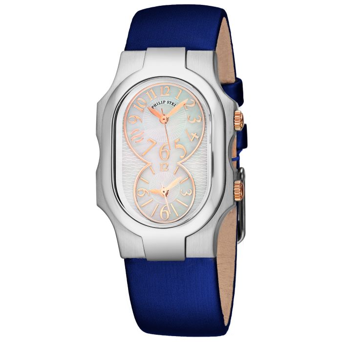 Philip Stein Signature Dual Time Ladies Watch 1MOPRGINBL Philip Stein Signature Dual Time Ladies Watch 1MOPRGINBL