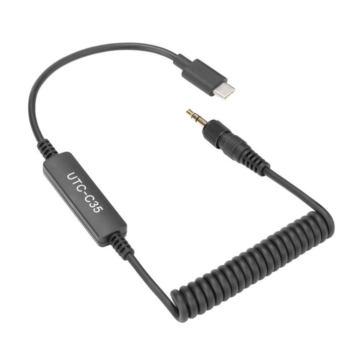 Saramonic UTC-C35 Locking 3.5mm Male to USB Type-C Cable Saramonic UTC-C35 Locking 3.5mm Male to USB Type-C Cable