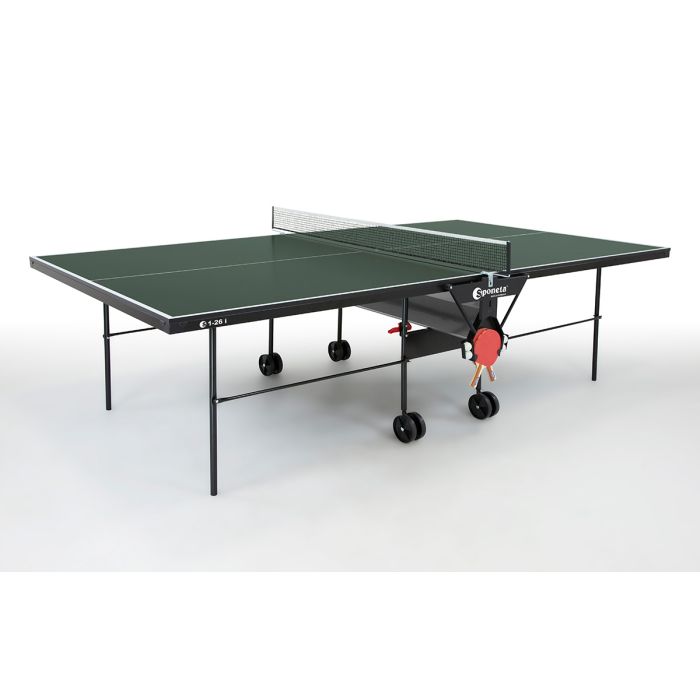 Sponeta S1-26i Tennis Table Green 16mm MDF Indoors (w-211.5010) Sponeta S1-26i Tennis Table Green 16mm MDF Indoors (w-211.5010)