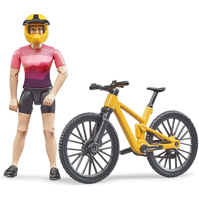 Bruder Bworld Mountain Bike with Figure (63111) Bruder Bworld Mountain Bike with Figure (63111)