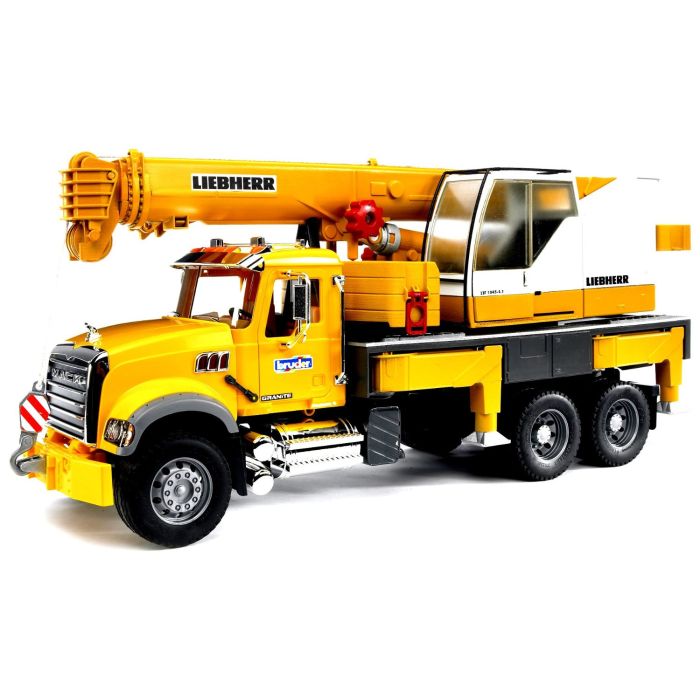 Bruder MACK Granite Liebherr Crane Truck (02818) Bruder MACK Granite Liebherr Crane Truck (02818)