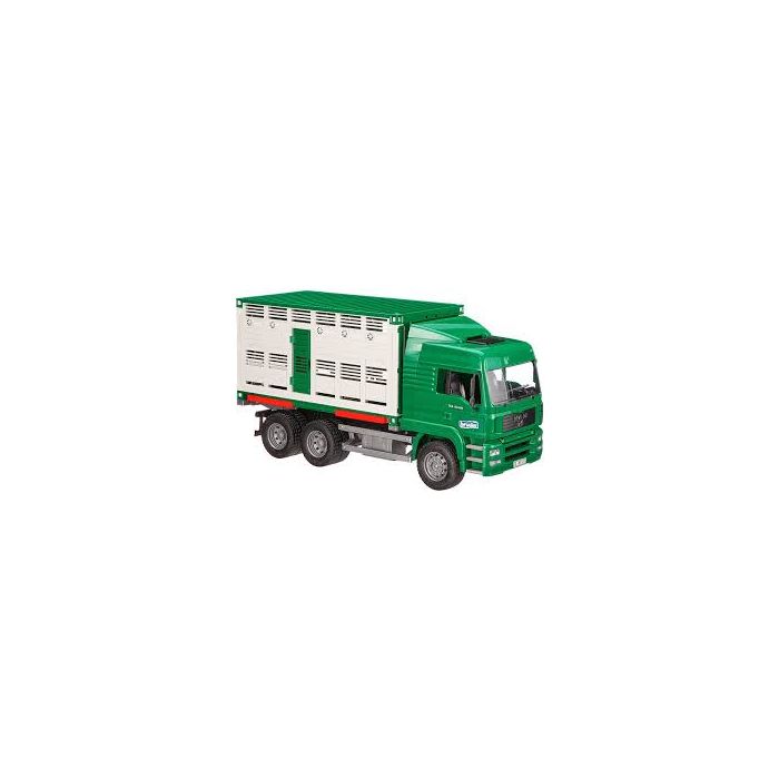 Bruder Man Cattle Transportation Truck Including 1 Cow (02749) Bruder Man Cattle Transportation Truck Including 1 Cow (02749)