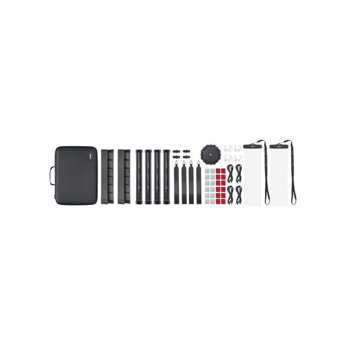 Godox TL30 RGB LED Tube Light 4-Light Kit