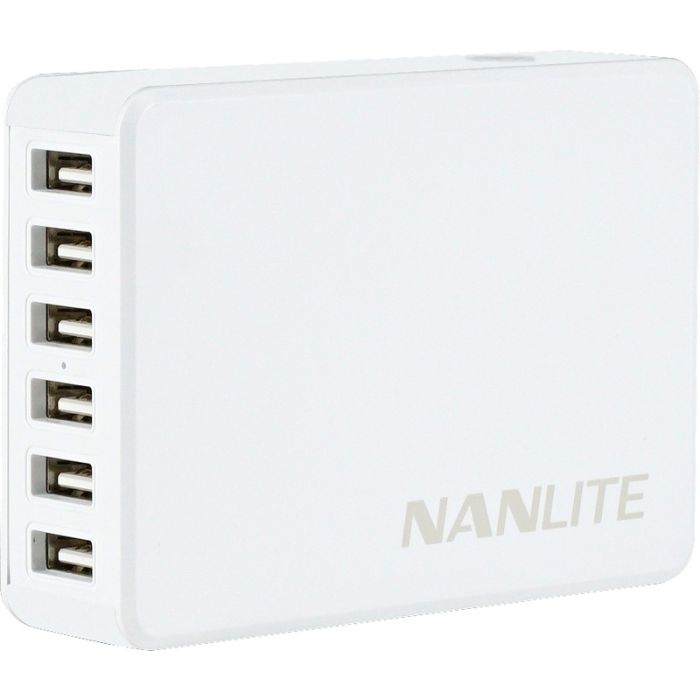 Nanlite USB Charger with 6 USB Ports (BT-CGUSB-6) Nanlite USB Charger with 6 USB Ports (BT-CGUSB-6)