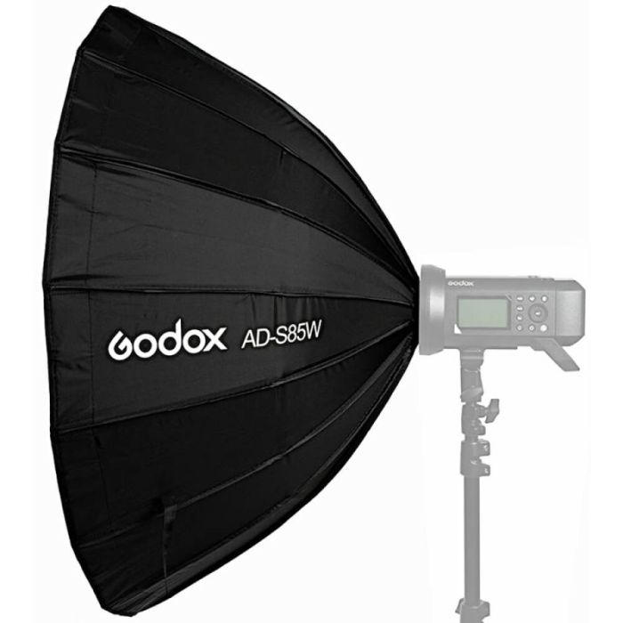 Godox Parabolic Softbox AD-S85W 85cm White Godox mount for AD 400PRO Godox Parabolic Softbox AD-S85W 85cm White Godox mount for AD 400PRO