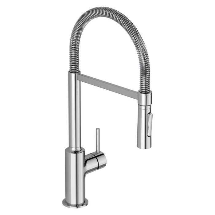 Ideal Standart Ceralook Semi Pro Virtuves Izlietnes Maisītājs ar Izvelkamo Dušu, Hroms (BC302AA) Ideal Standart Ceralook Semi Pro Virtuves Izlietnes Maisītājs ar Izvelkamo Dušu, Hroms (BC302AA)