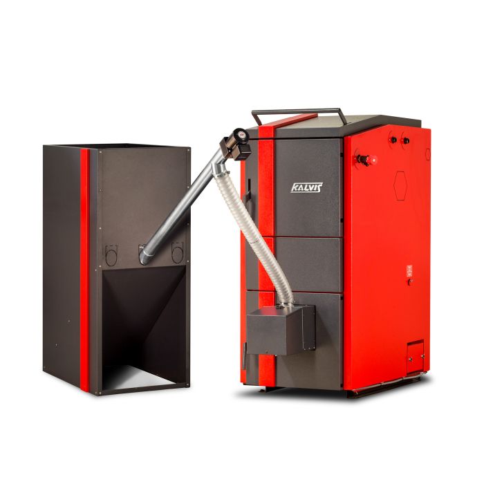 Kalvis Universāls 40Kw Granulu Katls K-2-40-DG Kalvis Universāls 40Kw Granulu Katls K-2-40-DG