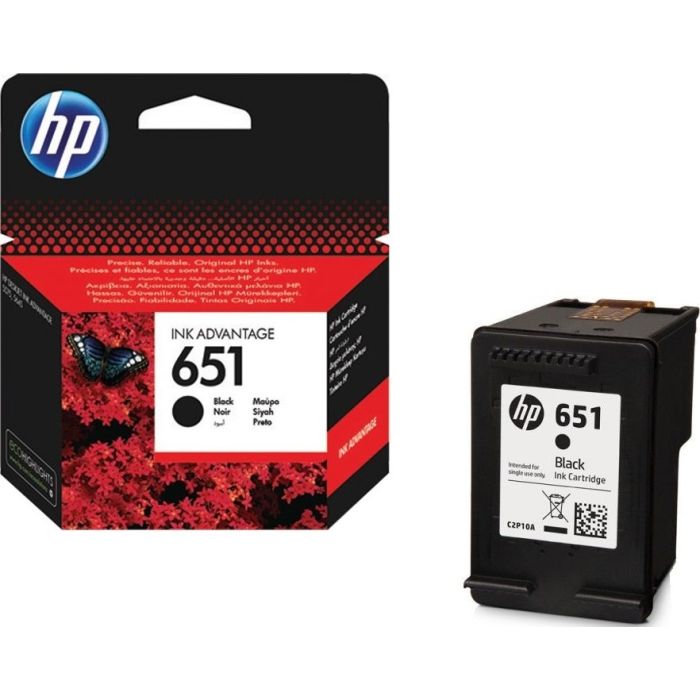HP 651 Black Original Ink Advantage (C2P10AE) HP 651 Black Original Ink Advantage (C2P10AE)