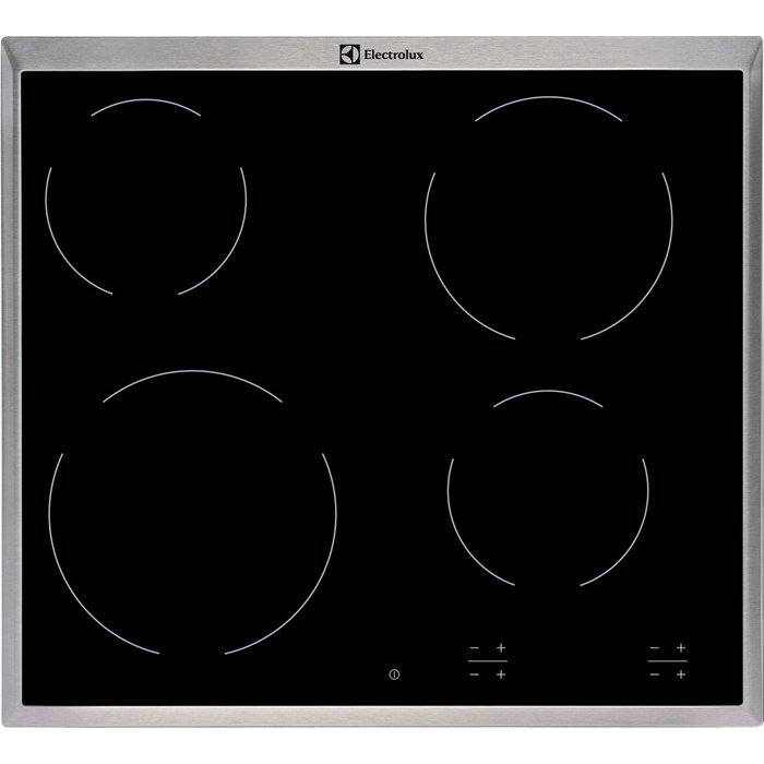 Electrolux EHF16240XK Ceramic Hob Black Built-in Zone 4 Zone(s) Electrolux EHF16240XK Ceramic Hob Black Built-in Zone 4 Zone(s)