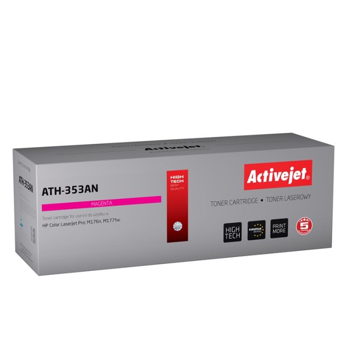 Activejet ATH-353AN toner for HP printer HP CF353A replacement Supreme 1100 pages magenta Activejet ATH-353AN toner for HP printer HP CF353A replacement Supreme 1100 pages magenta