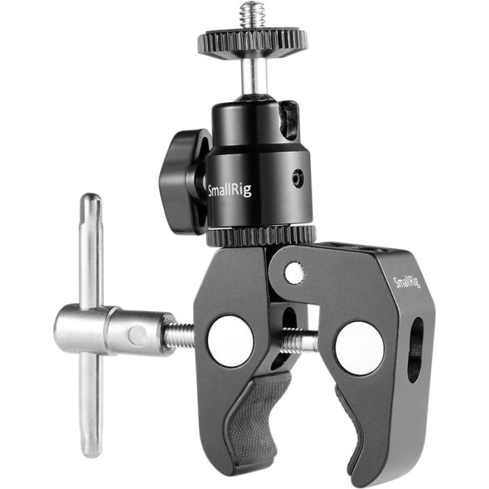 SmallRig 1124 Ball Head Mount and CoolClamp SmallRig 1124 Ball Head Mount and CoolClamp