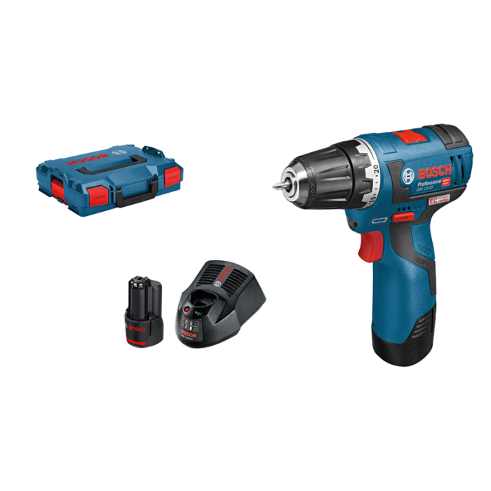 Bosch GSR 12V-20, 2x2.5Ah L-Boxx (06019D4004) Bosch GSR 12V-20, 2x2.5Ah L-Boxx (06019D4004)