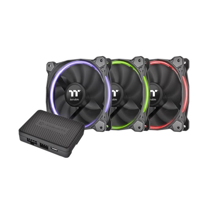 Thermaltake Riing 12 RGB TT Premium Edition 3-Pack (CL-F049-PL12SW-A)