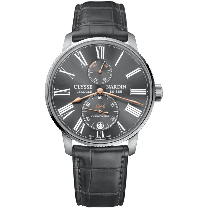 Ulysse Nardin Marine Torpilleur Chronometer Men's Watch 1183-310/42-BQ