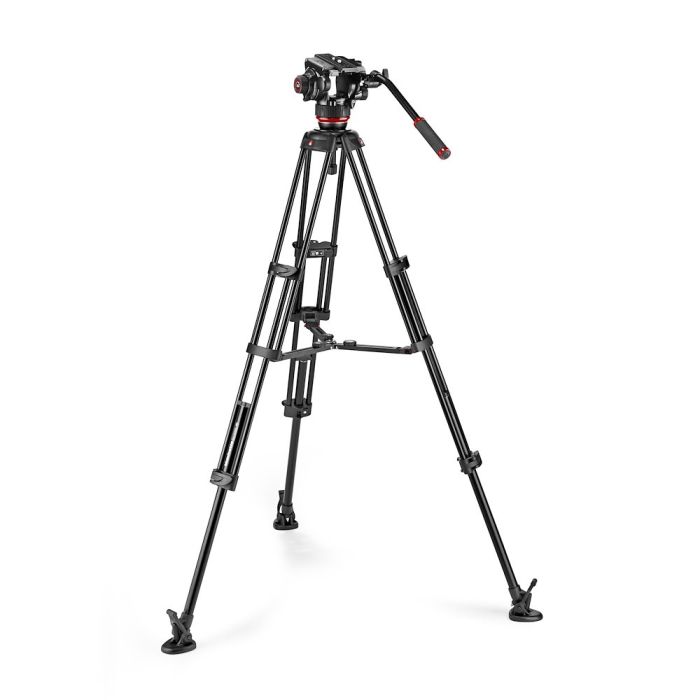 Manfrotto 504X Fluid Video Head with Aluminium Twin Leg Tripod MS (MVK504XTWINMA) Manfrotto 504X Fluid Video Head with Aluminium Twin Leg Tripod MS (MVK504XTWINMA)