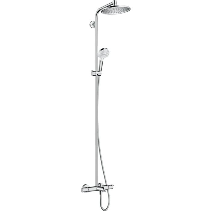Hansgrohe Crometta S 240 Vannas Termostata Komplekts Hromēts (27320000) Hansgrohe Crometta S 240 Vannas Termostata Komplekts Hromēts (27320000)