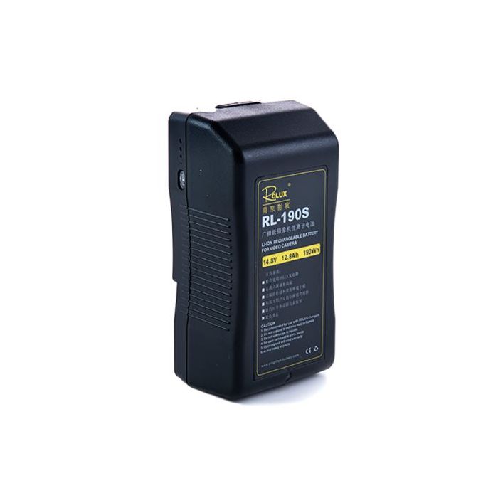 Rolux V-Mount Battery RL-190S 190Wh 14.8V 12800mAh Rolux V-Mount Battery RL-190S 190Wh 14.8V 12800mAh