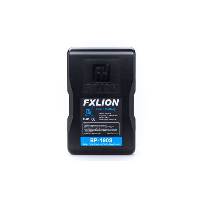 Fxlion Cool Black Series 190Wh V-Mount Battery BP-190S Fxlion Cool Black Series 190Wh V-Mount Battery BP-190S