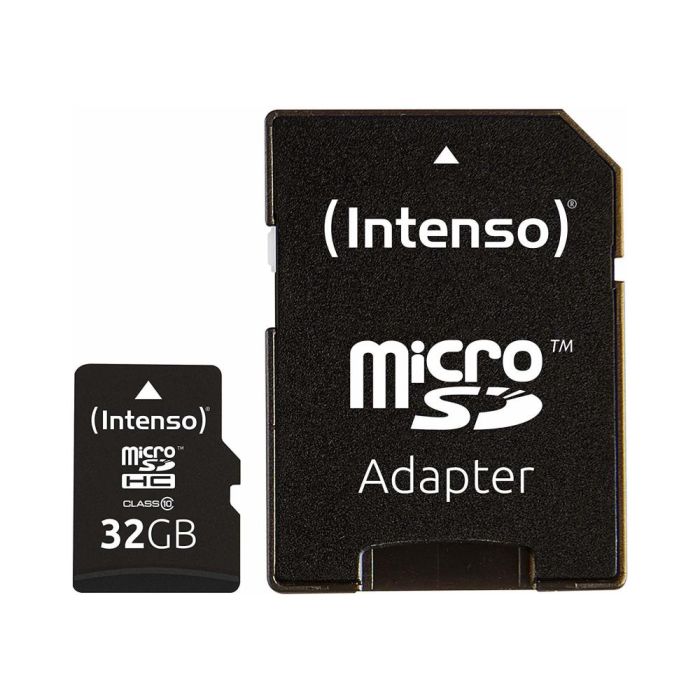 Intenso 3413480 32GB Micro SDHC Class 10 Memory Card with Adapter Intenso 3413480 32GB Micro SDHC Class 10 Memory Card with Adapter