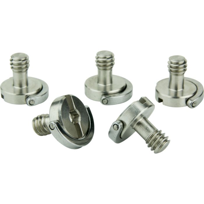 Kupo KS-061 1/4"-20 D-Ring Screws (Set of 5) Kupo KS-061 1/4"-20 D-Ring Screws (Set of 5)