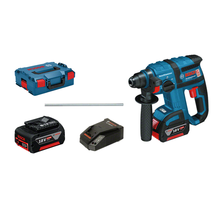 Bosch GBH 18 V-EC, 2x5.0 Ah L-Boxx (061190400A) Bosch GBH 18 V-EC, 2x5.0 Ah L-Boxx (061190400A)