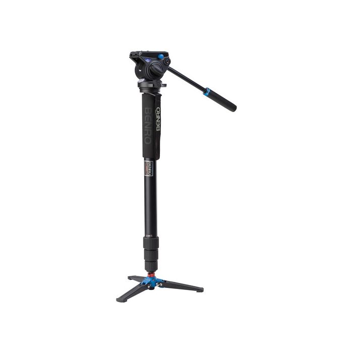 Benro Aluminum Monopod with S4 Head A48TDS4