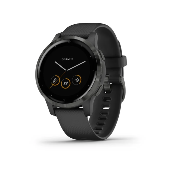 Garmin vivoactive 4S Melnā krāsā ar metāla detaļām tumši pelēkā krāsā (010-02172-13) Garmin vivoactive 4S Melnā krāsā ar metāla detaļām tumši pelēkā krāsā (010-02172-13)
