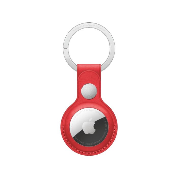 Apple AirTag Leather Key Ring (PRODUCT)RED MK103ZM Apple AirTag Leather Key Ring (PRODUCT)RED MK103ZM
