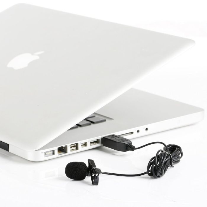 Saramonic ULM5 - USB Lavalier Clip-on Computer Microphone for PC & Mac