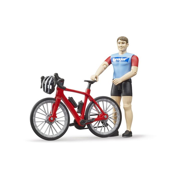 Bruder Bworld Road Bike with Figure (63110) Bruder Bworld Road Bike with Figure (63110)