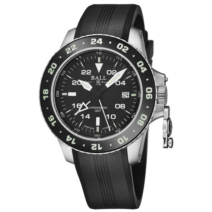 Ball Engineer Hydrocarbon Aero GMT Men's Watch DG2018C-PC-BK Ball Engineer Hydrocarbon Aero GMT Men's Watch DG2018C-PC-BK