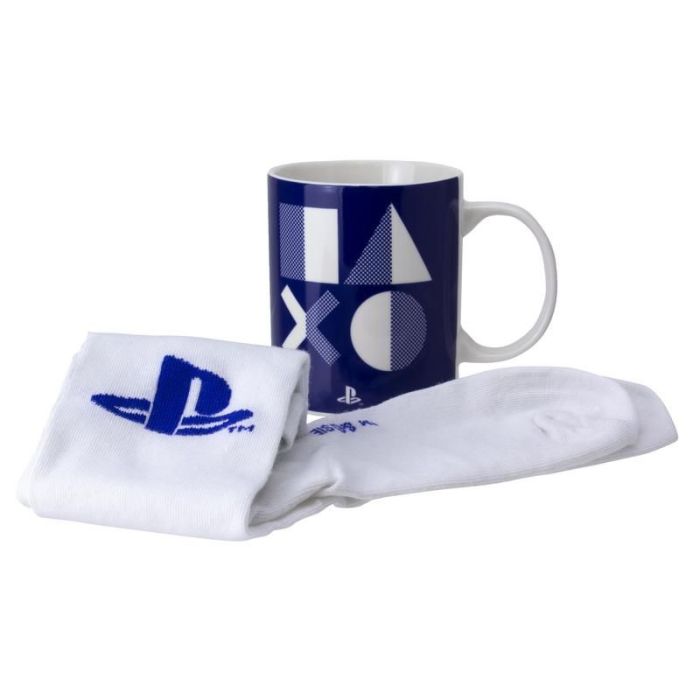 Paladone PlayStation Mug and Socks Paladone PlayStation Mug and Socks