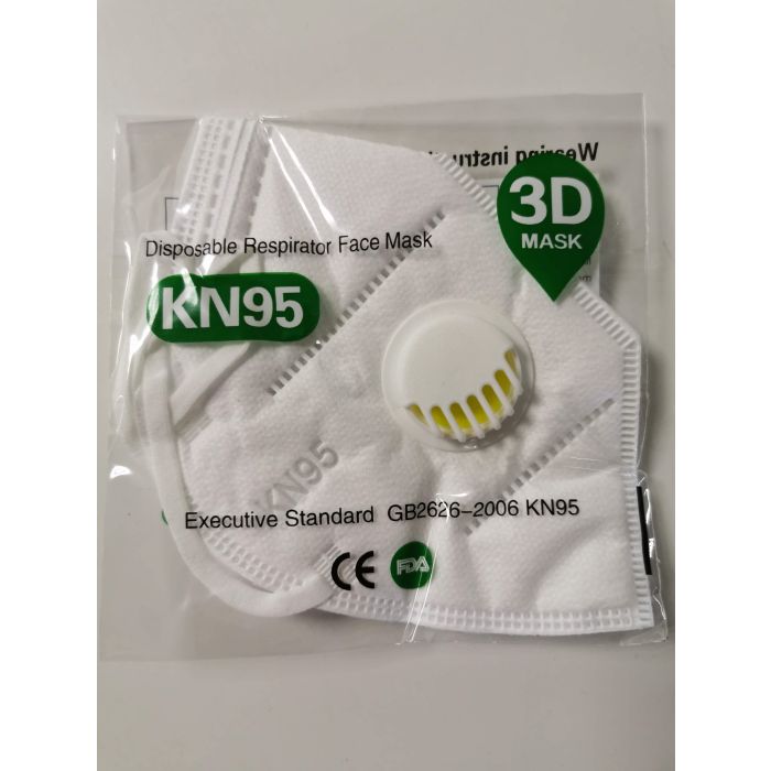 Disposable Respirator Face Mask With Valve KN95 FFP2 1 piece Disposable Respirator Face Mask With Valve KN95 FFP2 1 piece