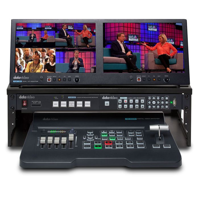 Datavideo GO 500 Studio 4 Channel HD/SD Portable Video Production Studio Datavideo GO 500 Studio 4 Channel HD/SD Portable Video Production Studio