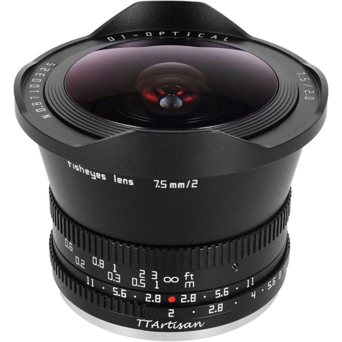 TTArtisan APS-C 7.5mm F/2 Fisheye M43-mount TTArtisan APS-C 7.5mm F/2 Fisheye M43-mount
