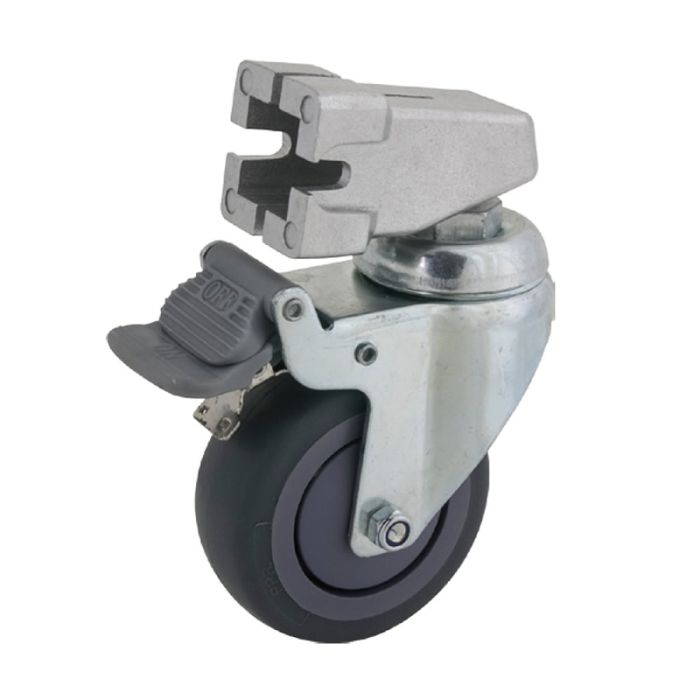 Kupo KC-080S 75mm Caster with Brake 22mm Square Adapter Set of Three Kupo KC-080S 75mm Caster with Brake 22mm Square Adapter Set of Three