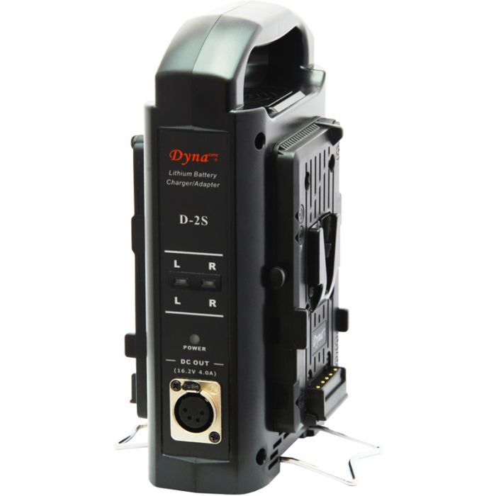 Dynacore D-2S V-Mount Battery Charger 2-Channel with Adapter Dynacore D-2S V-Mount Battery Charger 2-Channel with Adapter