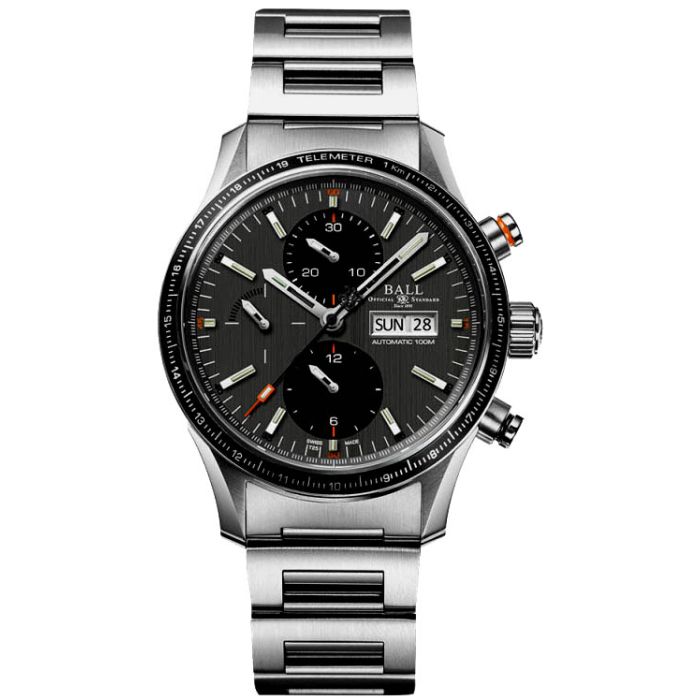 Ball Fireman Storm Chaser Pro Chronograph Men's Watch CM3090C-S1J-GY Ball Fireman Storm Chaser Pro Chronograph Men's Watch CM3090C-S1J-GY