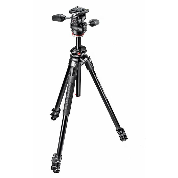 Manfrotto 290 Dual Aluminium 3-Section Tripod Kit with 804 3-Way Head (MK290DUA3-3W) Manfrotto 290 Dual Aluminium 3-Section Tripod Kit with 804 3-Way Head (MK290DUA3-3W)