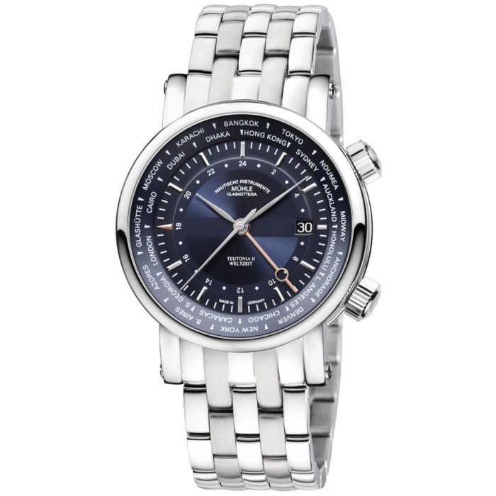 Muhle-Glashutte Teutonia II Weitzeit Men's Watch M1-33-82-MB Muhle-Glashutte Teutonia II Weitzeit Men's Watch M1-33-82-MB