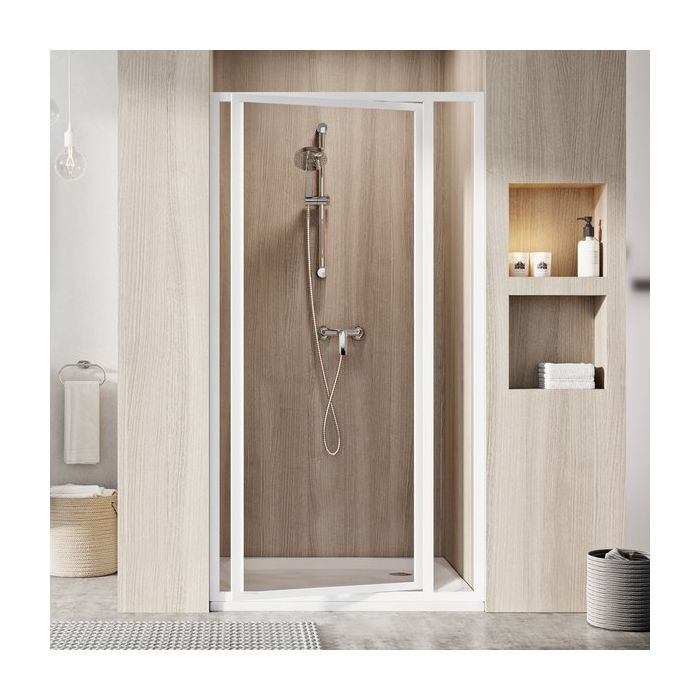 Ravak Shower Door SDOP-90 195 White + Glass Grape (03V701O2ZG) Ravak Shower Door SDOP-90 195 White + Glass Grape (03V701O2ZG)